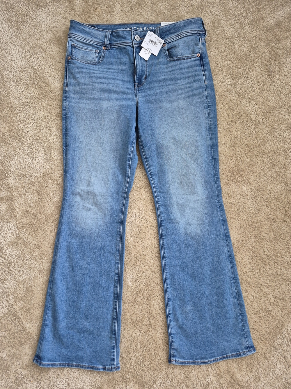 American Eagle Outfitters Women’s Light Blue Boot Cut Jeans